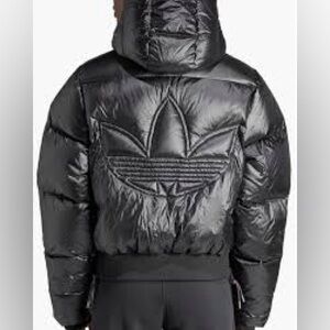 Adidas Premium Down Fill Black Puffer Jacket